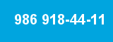 986 918-44-11